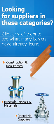 Looking for suppliers in these categories?